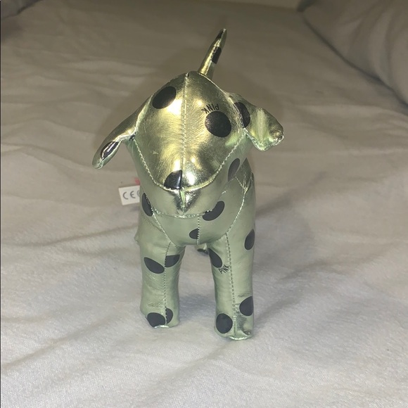 VS pink shiny metallic polka dot dog - Picture 2 of 5